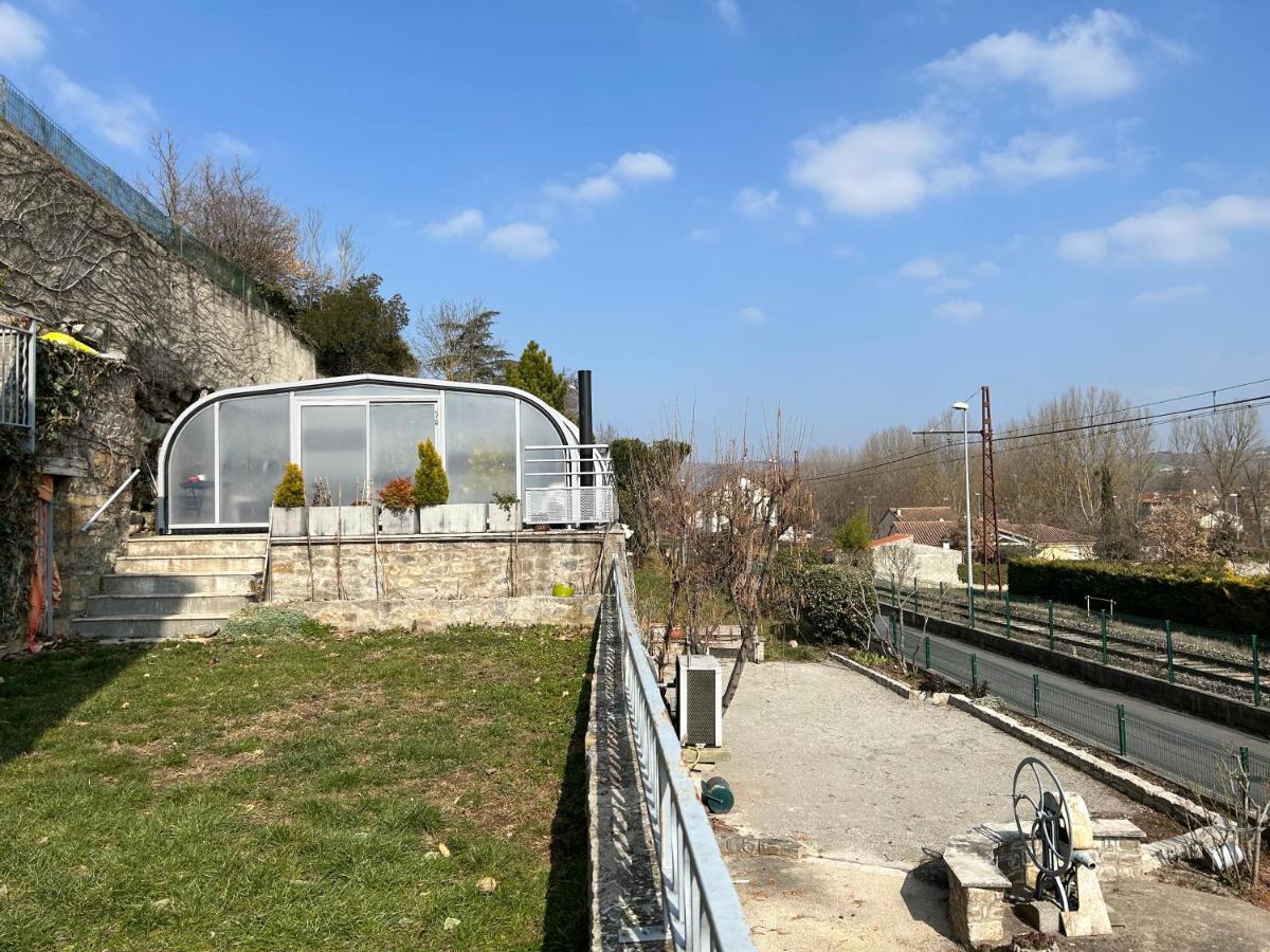Saint-Georges-de-LuzençonLe Mas De Campelsアパートメント エクステリア 写真